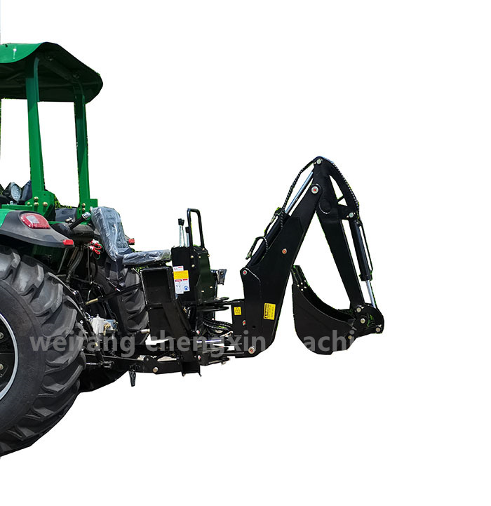 CE approved lw-6 lw-7 lw-8 3 point hitch backhoe attachment