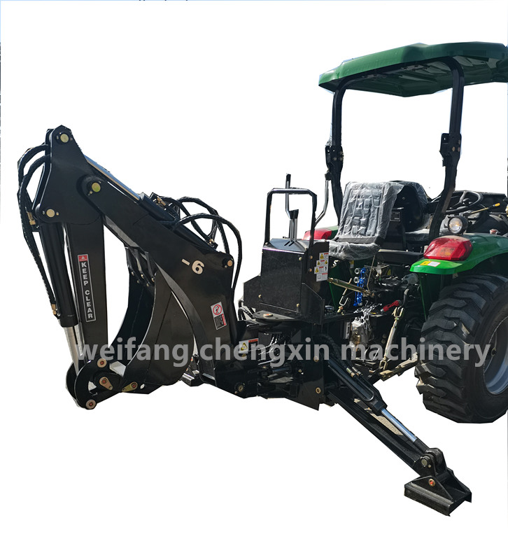 China best quality pto backhoe tractor rear backhoe 