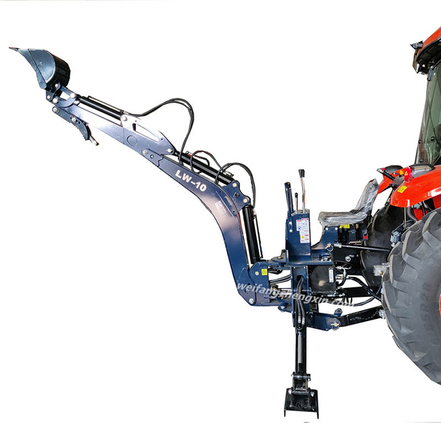 China best quality pto backhoe tractor rear backhoe 