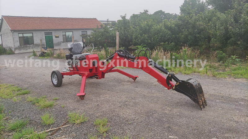 9hp towable backhoe (2)