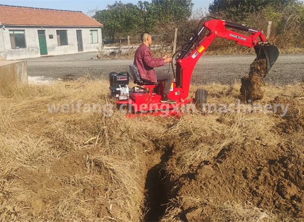 360 rotation atv backhoe digger (3)